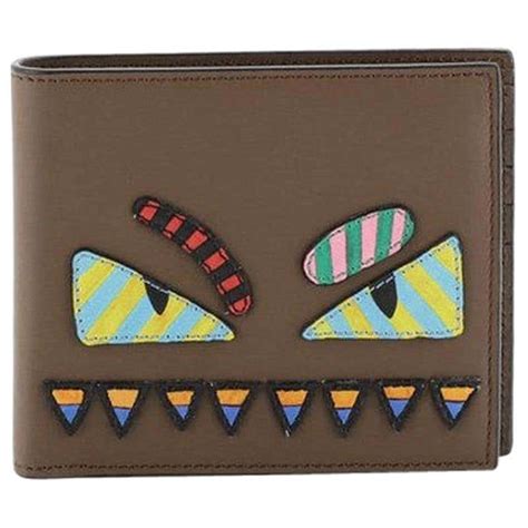 monster fendi wallet|Fendi monster wallet sale.